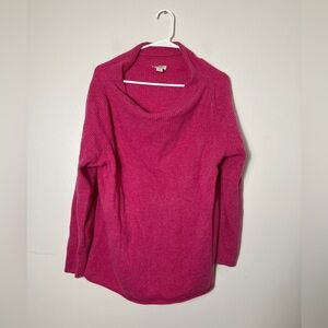 Sundance Sweater Sz M Pink 100% Cashmere Very Soft Boat Neck Long Sleeves